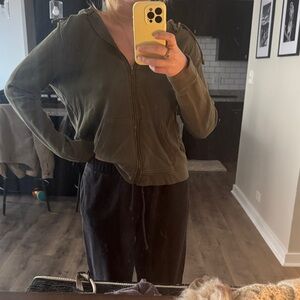 Universal Thread Forest Green Casual Hoodie